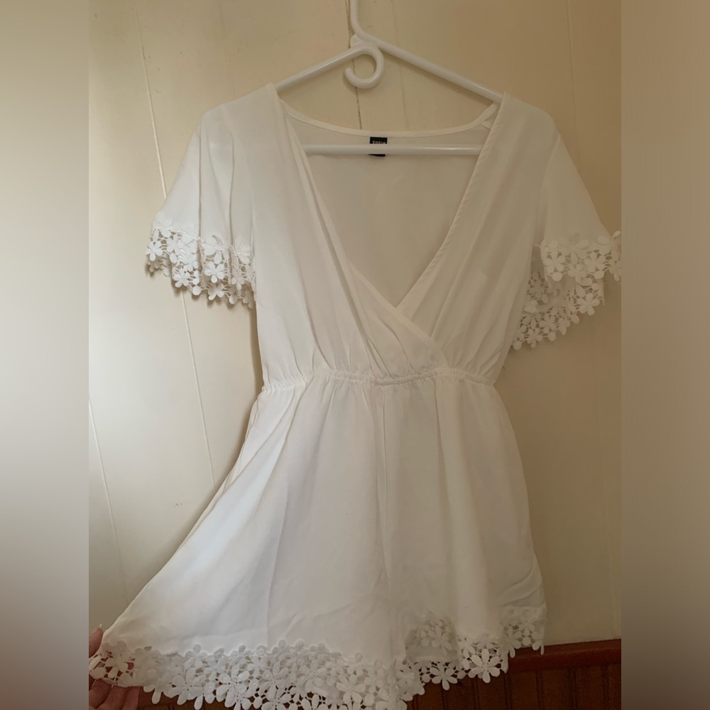 White Romper